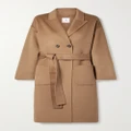 Anine Bing - Dylan Double-breasted Wool And Cashmere-blend Coat - Camel - large