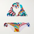 Dolce & Gabbana - Carretto Printed Triangle Bikini - Multi - 3