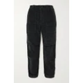 Citizens of Humanity - Agni Cotton-blend Corduroy Tapered Pants - Dark gray - 27