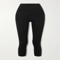 Spanx - Booty Boost Active 7/8 Stretch-jersey Leggings - Black - 2XL