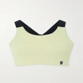 ON - + Net Sustain Performance Recycled Sports Bra - Yellow - x small