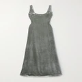 Ralph Lauren Collection - Metallic Velvet Gown - Gray - US6