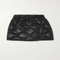 Moncler - Quilted Shell Down Mini Wrap Skirt - Black - IT40