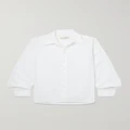 Nili Lotan - Raphael Cotton-poplin Shirt - White - x large