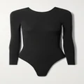 Commando - Ballet Stretch-jersey Thong Bodysuit - Black - One size
