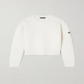 Balenciaga - Appliquéd Wool Sweater - White - S