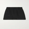 Balenciaga - Wool-twill Mini Skirt - Black - FR36