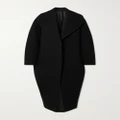 Alaïa - Oversized Wool-felt Coat - Black - FR34