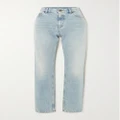 SAINT LAURENT - Cindy High-rise Slim-leg Jeans - Blue - 24