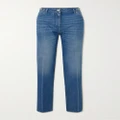 Versace - High-rise Straight-leg Jeans - Blue - 26