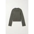 LISA YANG - Sony Cashmere Sweater - Green - 1