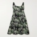 BERNADETTE - Maudette Floral-print Taffeta Maxi Dress - Green - FR34
