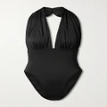 Norma Kamali - Mio Halterneck Swimsuit - Black - x small