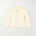 Bottega Veneta - Layered Grain De Poudre Cotton Shirt - Yellow - IT38