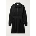 Moncler - Pleated Ponte Mini Dress - Black - x large