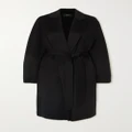 Joseph - Cenda Belted Wool And Cashmere-blend Coat - Black - FR32