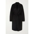 Joseph - Cenda Belted Wool And Cashmere-blend Coat - Black - FR32