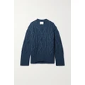 Citizens of Humanity - Zola Cable-knit Wool-blend Sweater - Blue - XS/S