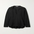 The Row - Malon Silk Shirt - Black - small