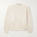 The Row - Diye Silk And Cotton-blend Sweater - White - medium