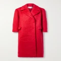 Valentino Garavani - Oversized Mohair-blend Coat - Red - IT38