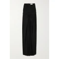 SAINT LAURENT - Twisted Knitted Maxi Skirt - Black - FR38