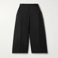 Mugler - Cutout Twill Straight-leg Pants - Black - FR38