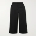 Isabel Marant - Scarly Wool-twill Straight-leg Pants - Black - FR36