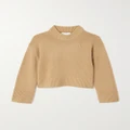 LISA YANG - Sony Knitted Cashmere Sweater - Beige - 1