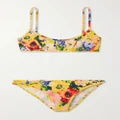 Zimmermann - Alight Floral-print Bikini - Yellow - 1