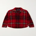 Polo Ralph Lauren - Checked Felt Shirt - Red - small