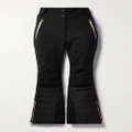 Brunello Cucinelli - Bead-embellished Wool-blend Flared Ski Pants - Black - IT38