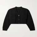 Proenza Schouler - Sofia Cashmere And Wool-blend Cardigan - Black - small