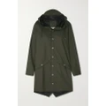 Rains - Hooded Coated-shell Jacket - Green - x large