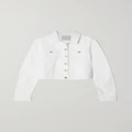PAIGE - Vivienne Denim Jacket - White - medium