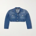 Versace - Cropped Denim Jacket - Blue - IT36