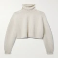 The Row - Ehud Cashmere Turtleneck Sweater - Beige - large