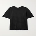 The Row - Mesa Wool-jersey T-shirt - Black - medium
