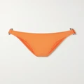Melissa Odabash - Paris Embellished Bikini Briefs - Orange - UK 6