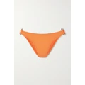 Melissa Odabash - Paris Embellished Bikini Briefs - Orange - UK 8