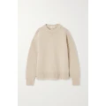 The Row - Ophelia Oversized Wool And Cashmere Sweater - Sand - medium