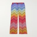 Missoni - Mare Printed Stretch-tulle Flared Pants - Multi - IT40