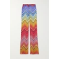 Missoni - Mare Printed Stretch-tulle Flared Pants - Multi - IT42
