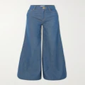 Zimmermann - Matchmaker High-rise Wide-leg Jeans - Dark denim - 25