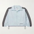 adidas Originals - + Wales Bonner Embroidered Recycled-shell Jacket - Light denim - x large