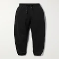 adidas by Stella McCartney - Printed Organic Cotton-jersey Track Pants - Black - x small