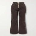 Ulla Johnson - The Lou High-rise Flared Jeans - Brown - 26