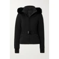 Goldbergh - Hida Faux Fur-trimmed Hooded Ski Jacket - Black - UK 14