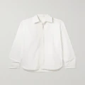 The Row - Derica Cotton-poplin Shirt - White - US0