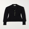 L'AGENCE - Sterling Cotton-blend Sweater - Black - medium